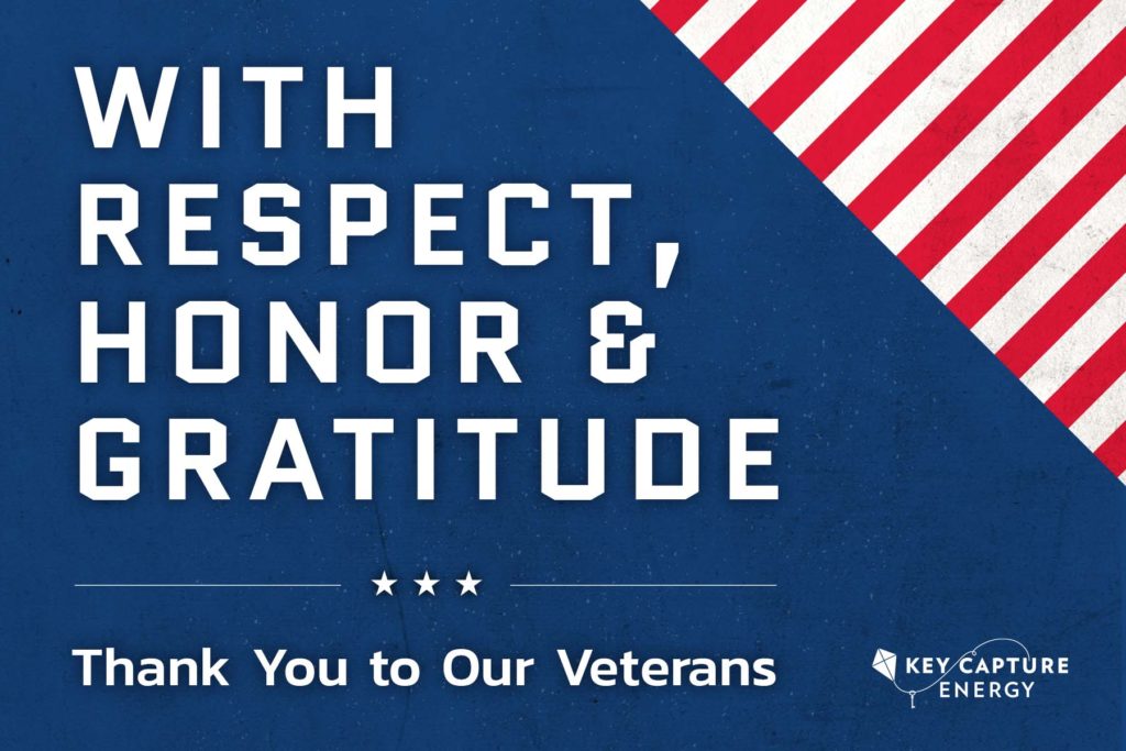 Veteran's day graphic thanking our veterans.